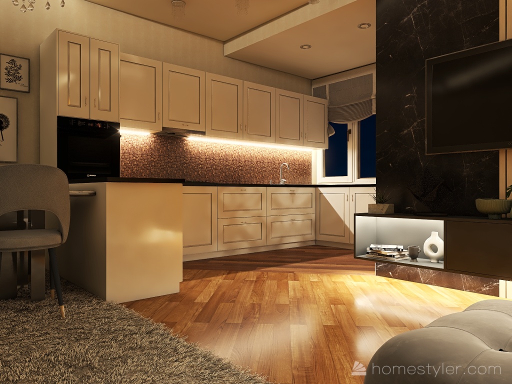 Copy of Alixan bey - Living room Updated 3d design renderings