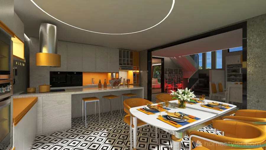 villa paradise 3d design renderings