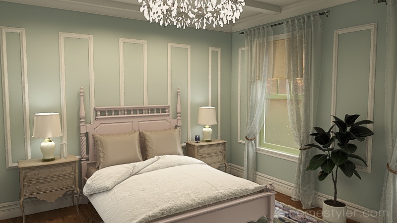 Bedroom 3d design renderings