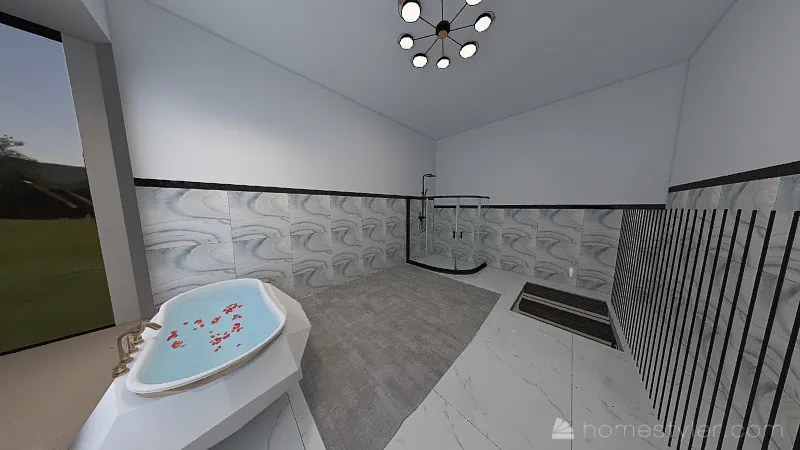 MasterBathroom 3d design renderings