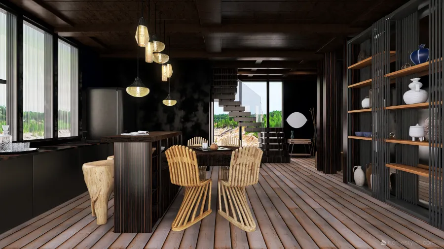 SmartHouse 3d design renderings