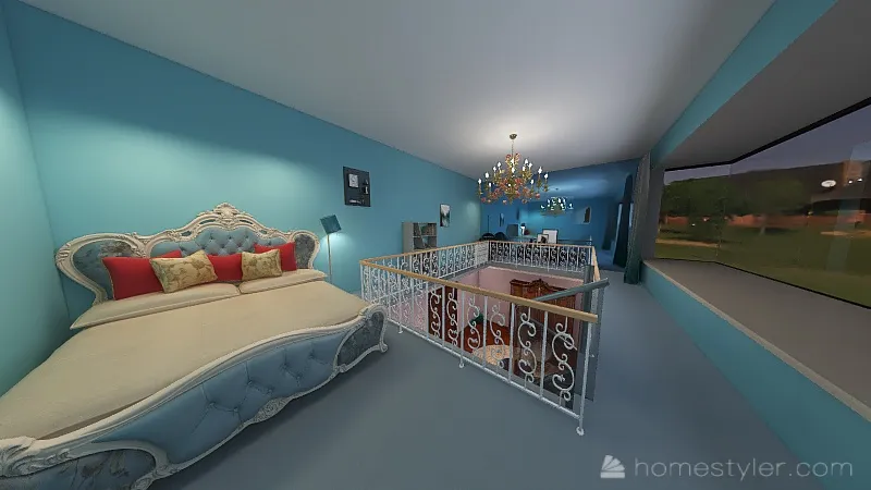 Natalie's room 3d design renderings