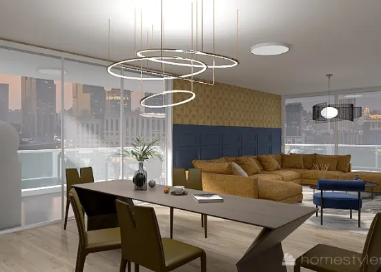 Lux-ish apartment Design Rendering