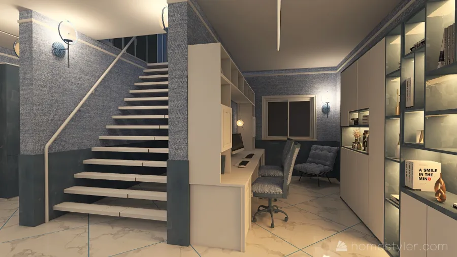 casa vacanze... tre livelli 3d design renderings