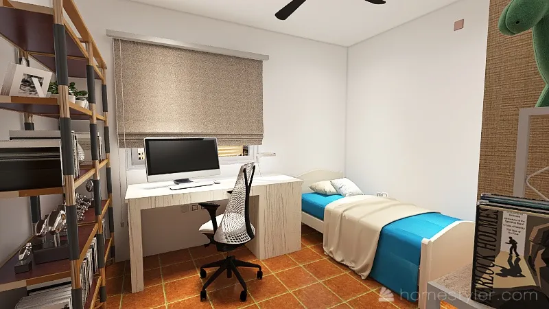 Dormitorio - Adrian_Amueblado - 01 3d design renderings