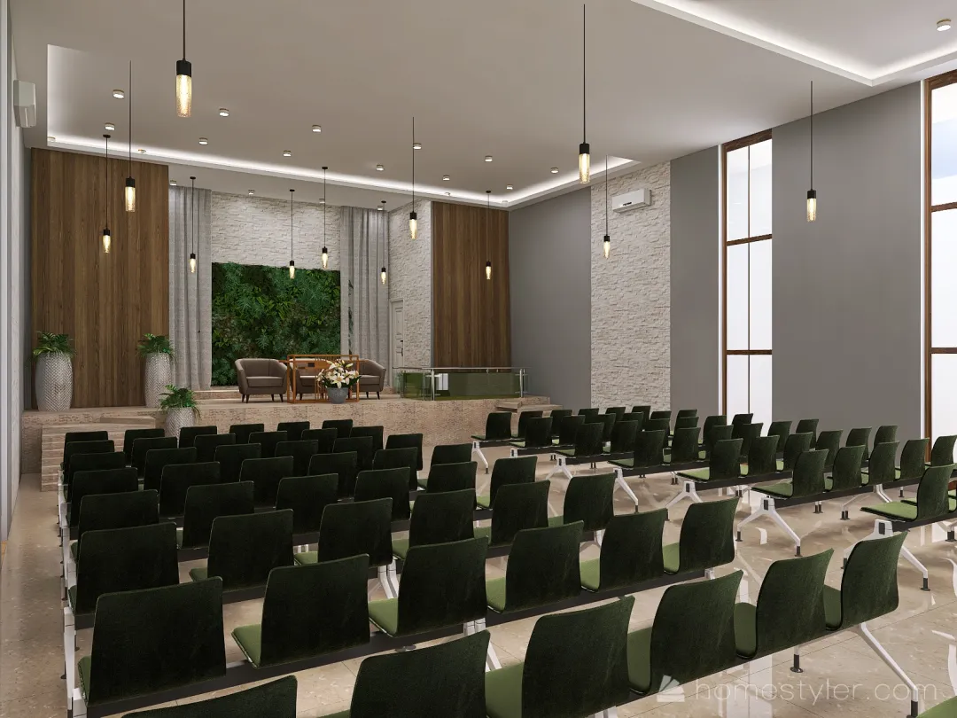 Igreja Adventista Brasil 3d design renderings