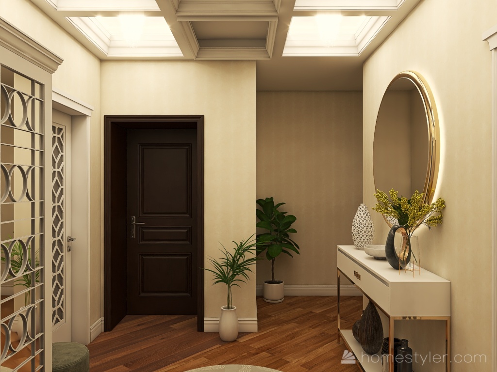 Alixan bey - Hallway 3d design renderings