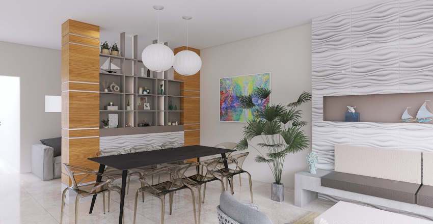 Casa Playa Gramas 3d design renderings