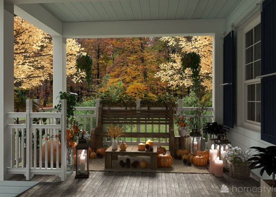 Fall family home Design Rendering
