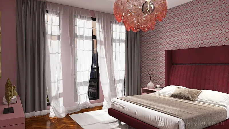 Bedroom 3d design renderings