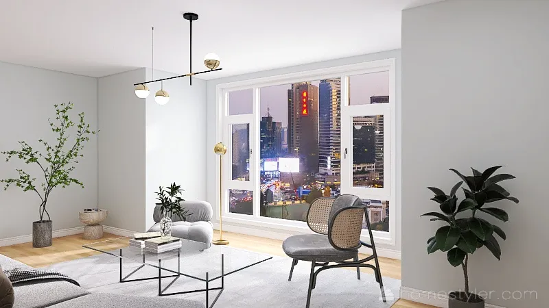 Penthouse 3d design renderings