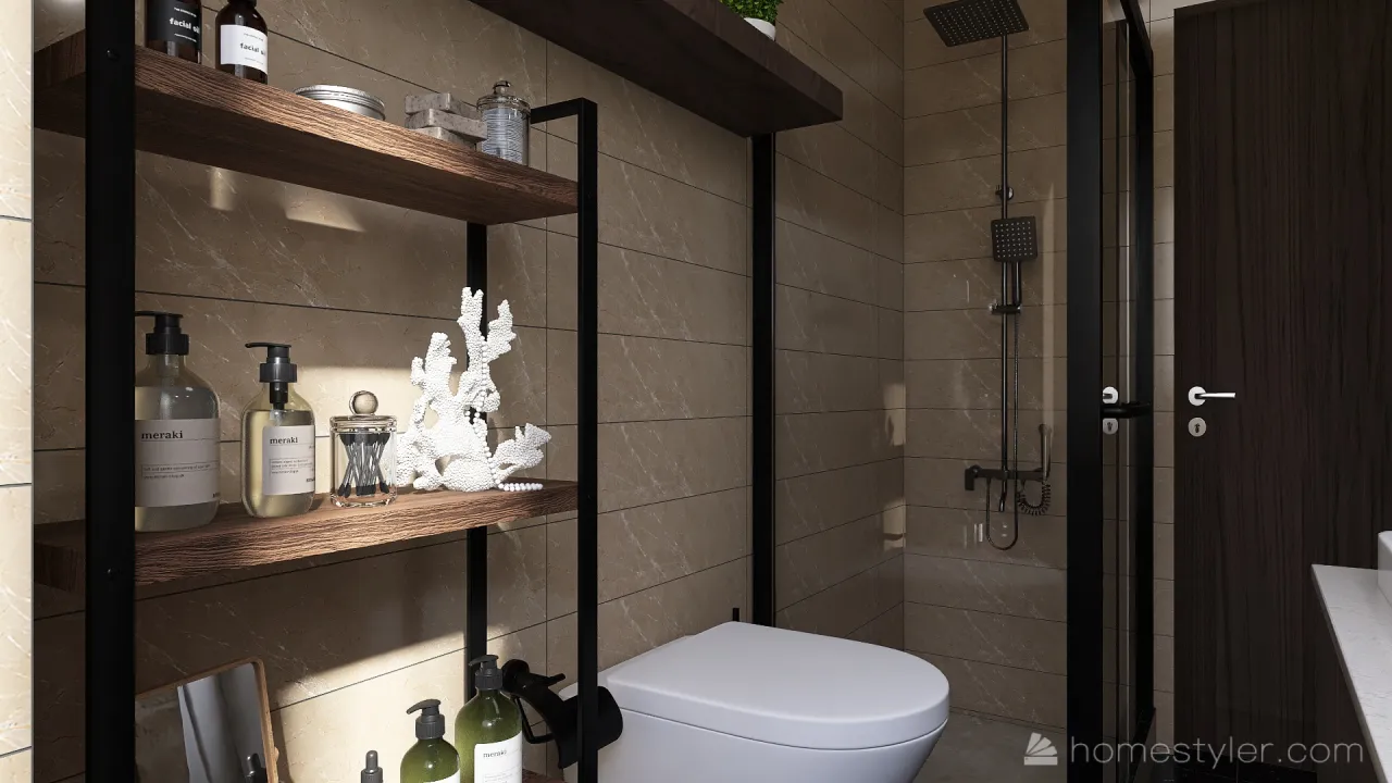 MasterBathroom 3d design renderings