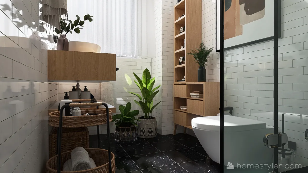 MasterBathroom 3d design renderings