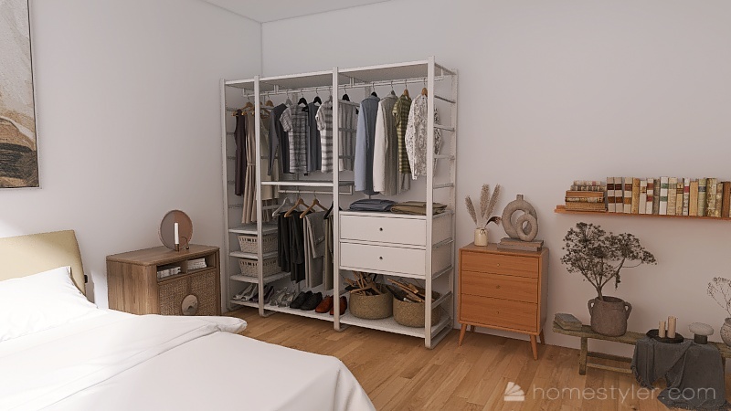 little bedroom in the woods;D 3d design renderings