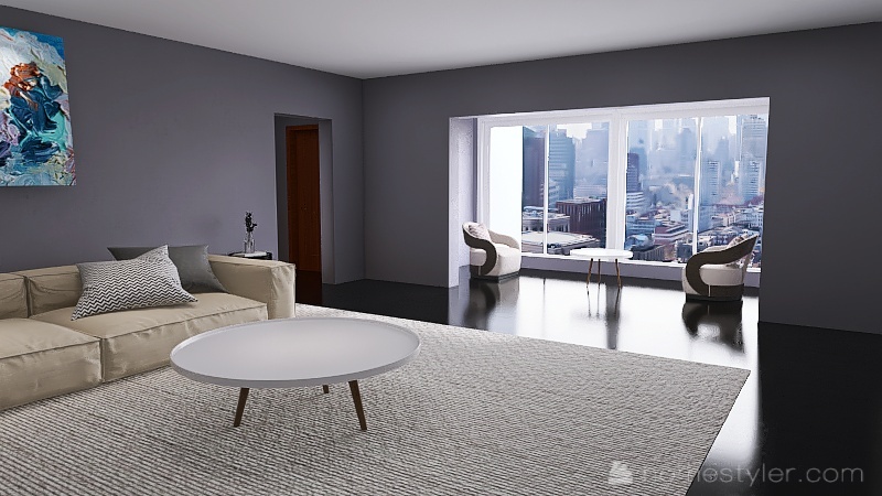 apartamento 3 3d design renderings