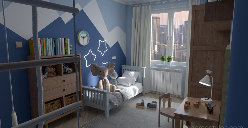 room for a child 3d design renderings