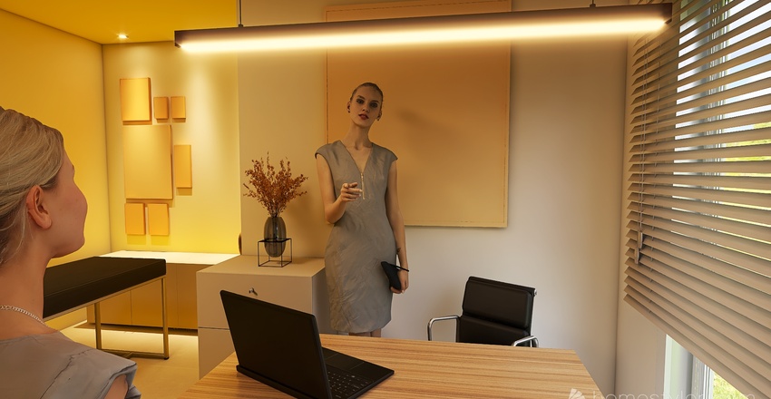 SOL Estética Interior Design Render