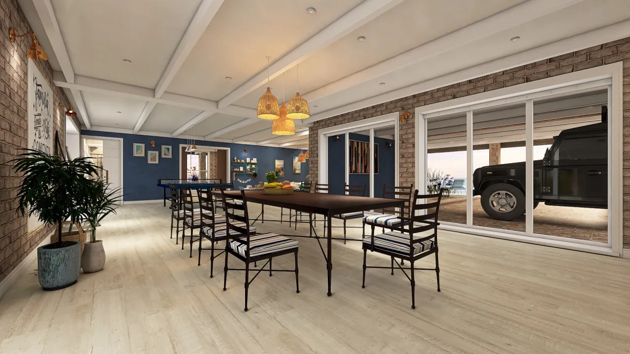 Lounge 3d design renderings