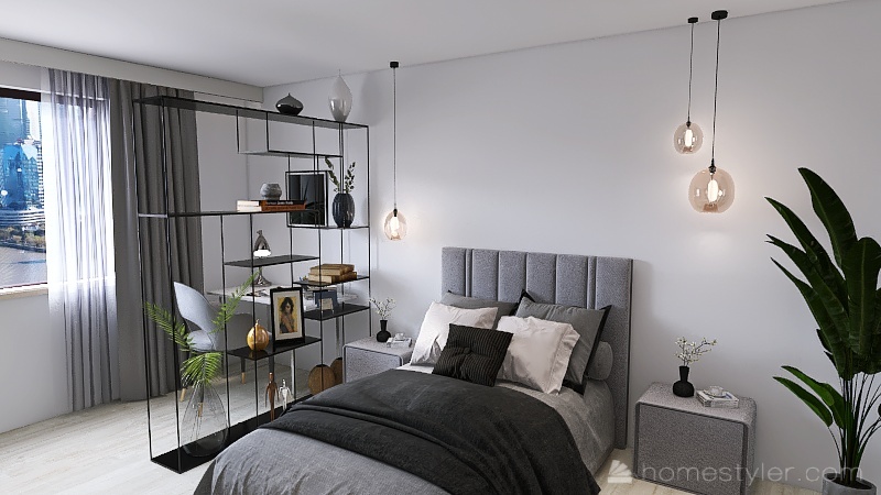 Bedroom nmbr1 3d design renderings