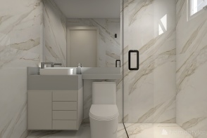3Dem 30 - banheiro Design Rendering
