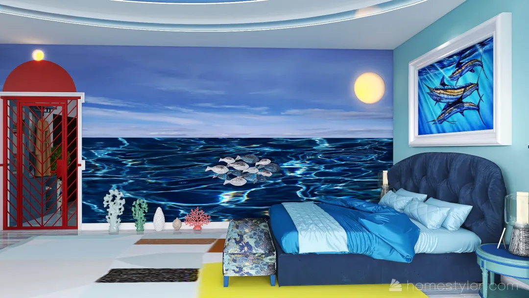 #OceanContest - Yuliya 3d design renderings