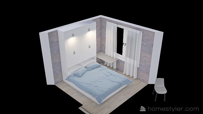 комната подростка 3d design renderings