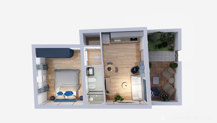 #OceanContest - Mediterranean house 3d design picture 52.24
