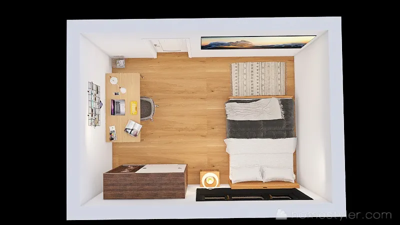 BEDROOM #1 3d design renderings