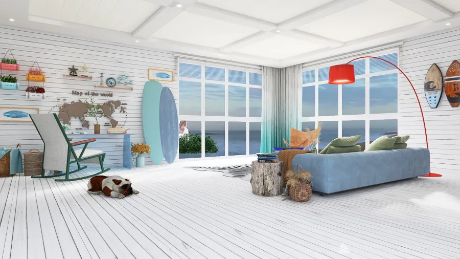 Costal #OceanContest 3d design renderings