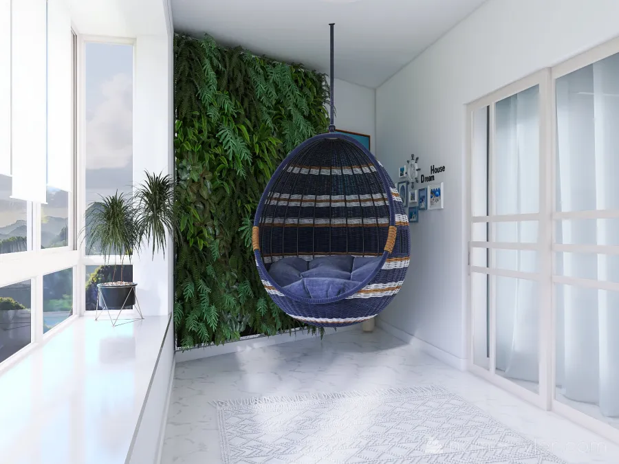 #OceanContest ^HOME IN EGYPT^ Blue 3d design renderings