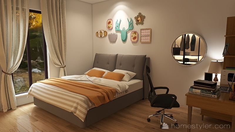 phòng ngủ 3d design renderings