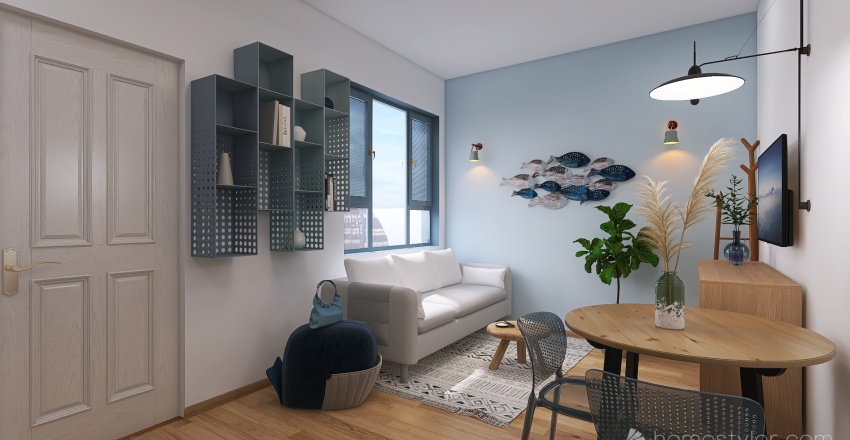 #OceanContest - Mediterranean house 3d design renderings