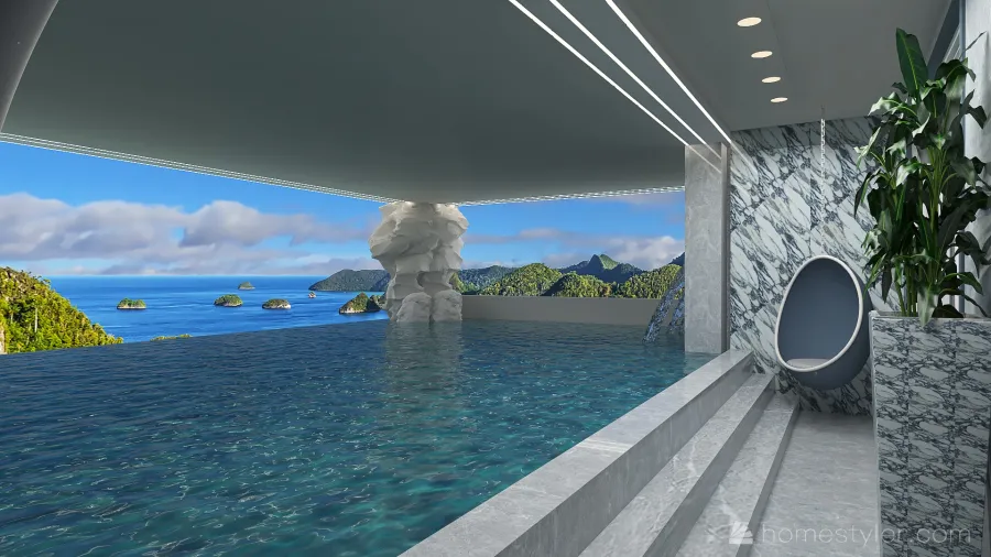 villla  duplex  blu ocean ... 3d design renderings