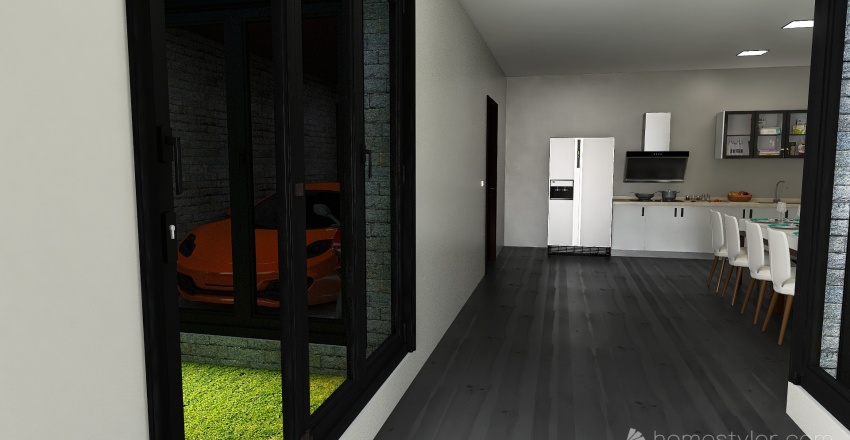 Casa feina tecnología 3d design renderings