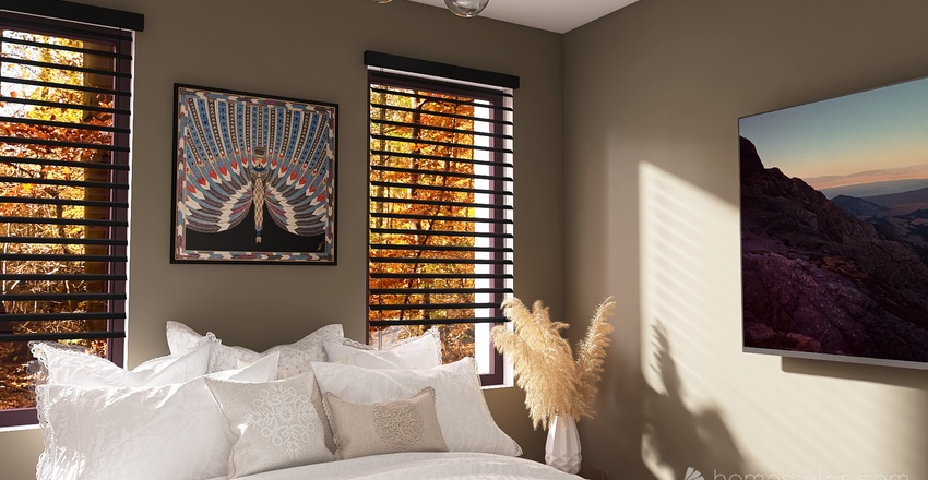 Bedroom2 3d design renderings