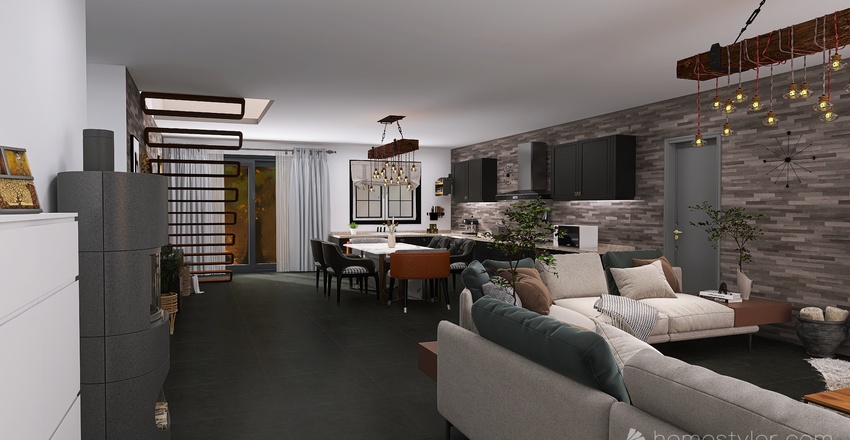 maison de lina Interior Design Render