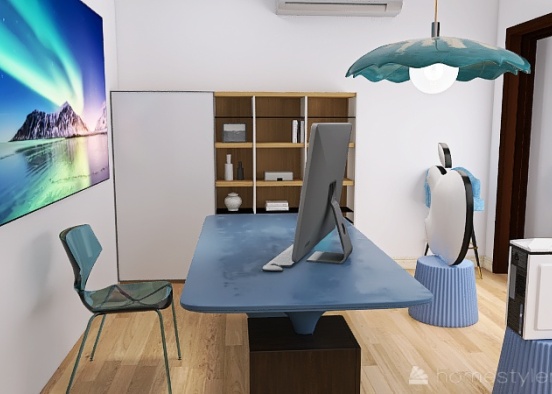 #OceanContest SMALL MODERN OFFICE CONCEPT Design Rendering