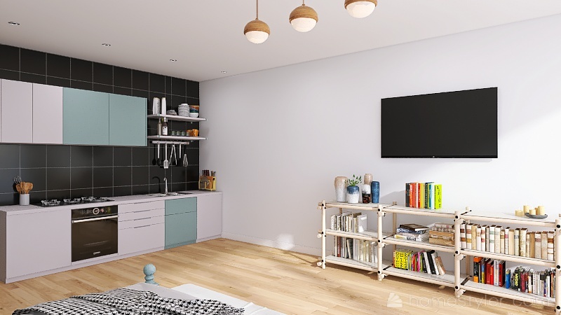 Dormitory 3d design renderings