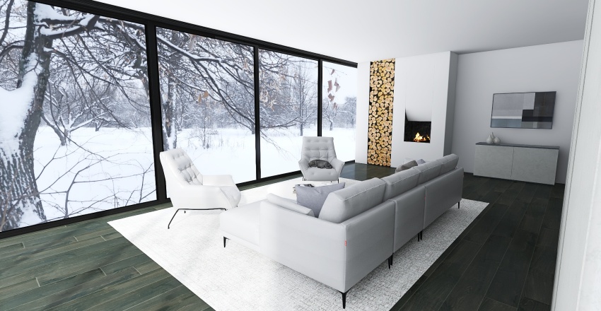 Winterwonderland 3d design renderings