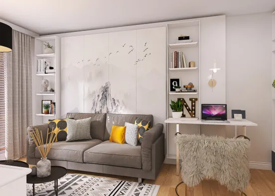 Mini appartamento Design Rendering