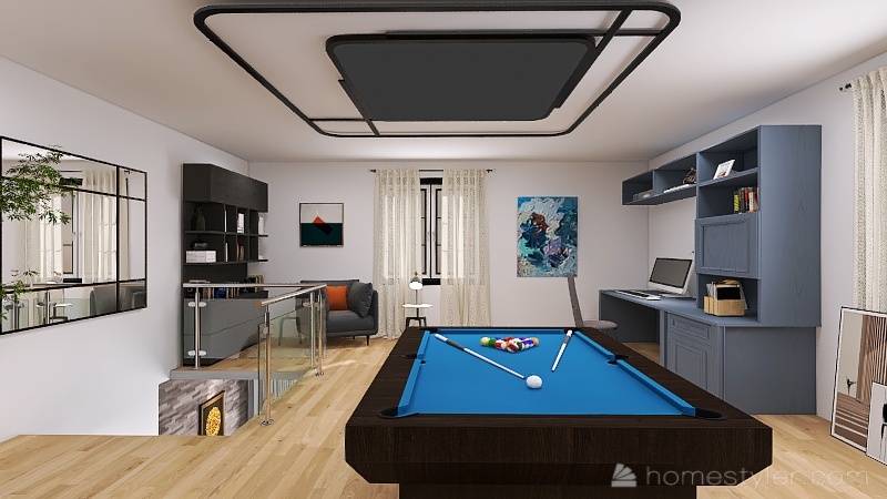 maison de lina Interior Design Render