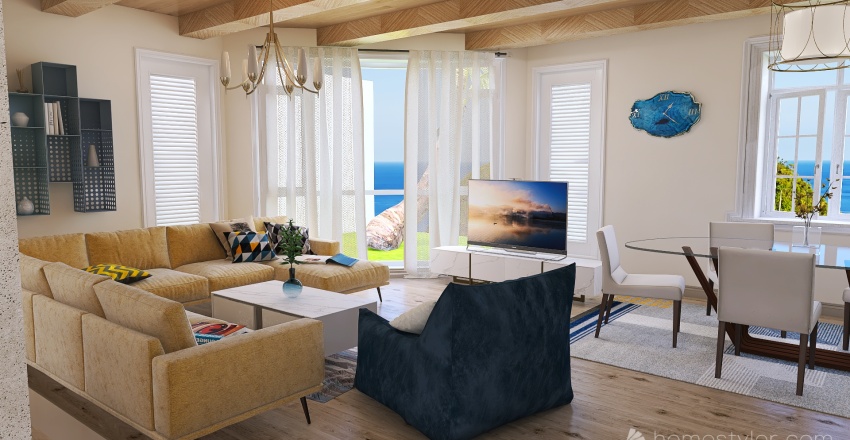 #OceanContest-Vacation Villa 3d design renderings