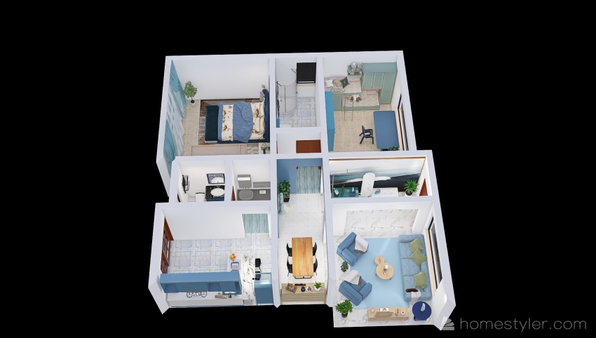  #OceanContestsmall house 3d design picture 103.53