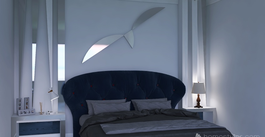 Costal Blue Suite Master 3d design renderings