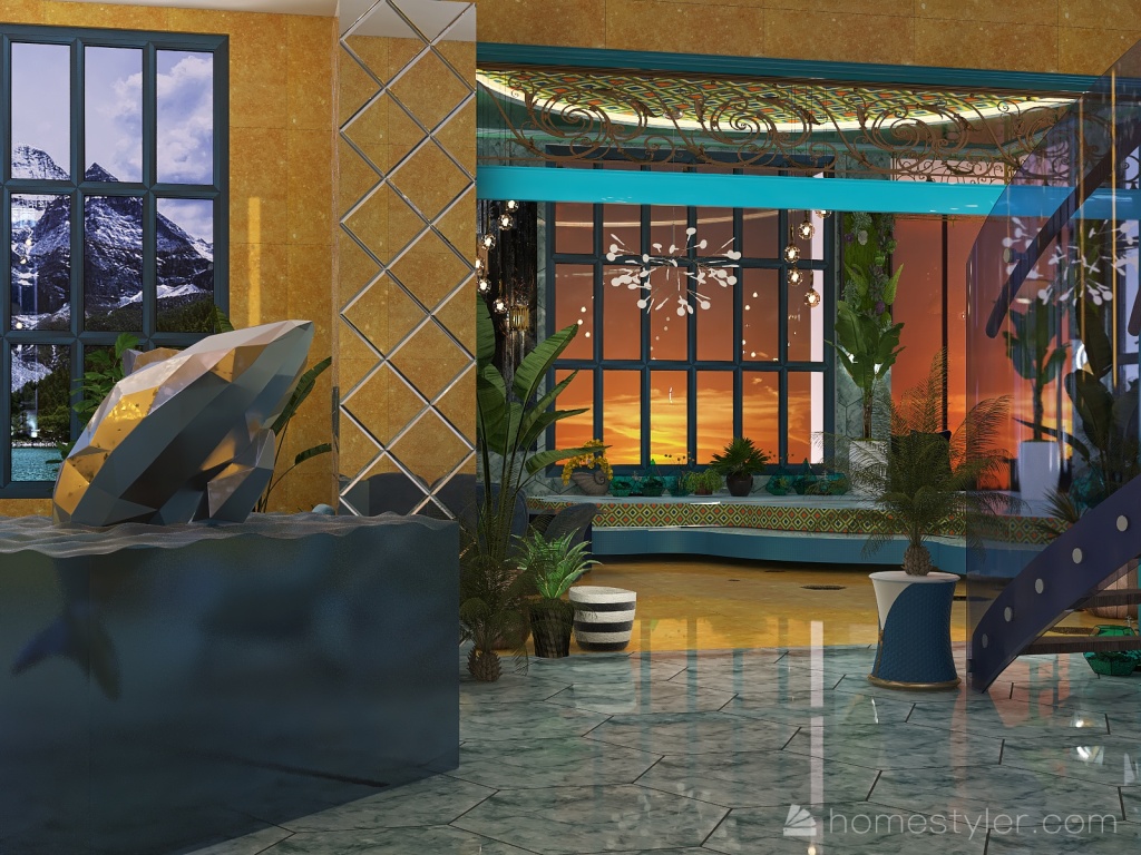 #Ocean Contest My dreams 3d design renderings