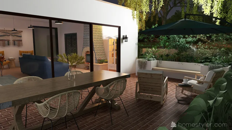 Elegant Meadow Home 3d design renderings