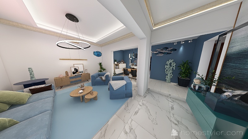 #OceanContestsmall house 3d design renderings