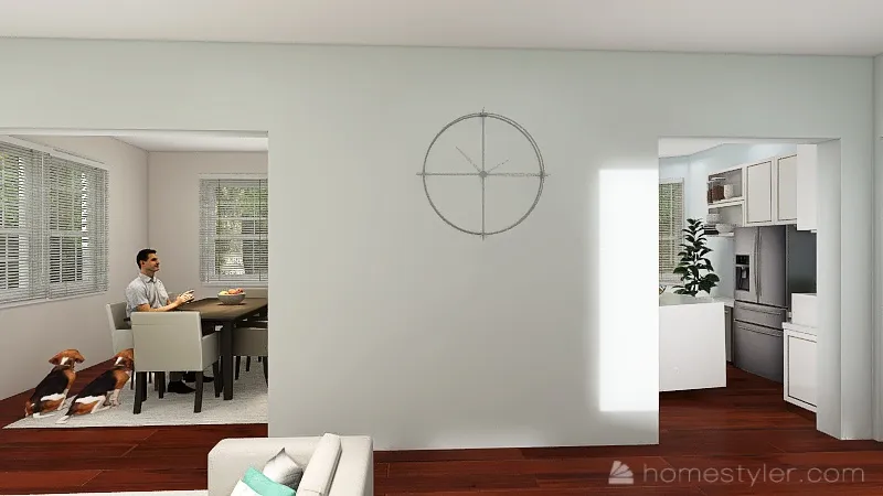 Coral Home 3d design renderings