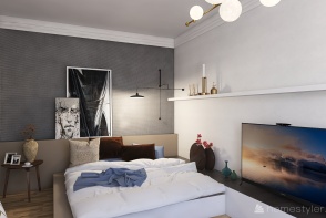 Studio apartments Design Rendering