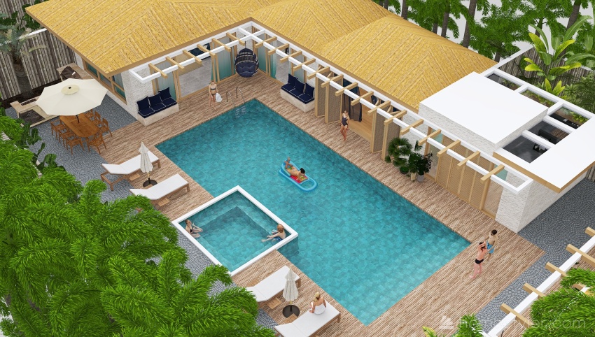 #OceanContest - Ocean Private Villa Resort 3d design picture 704.02